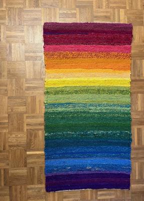 Sheep's wool rug