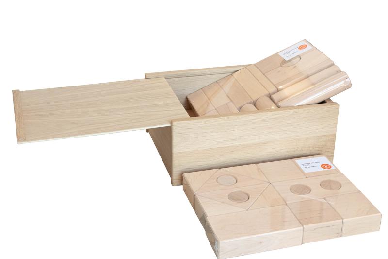 Baukasten mit Bauklötze (alle 3 Lagen) im SET