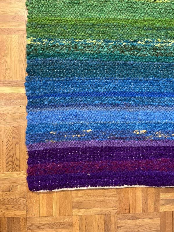 Sheep's wool rug