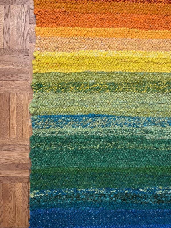 Sheep's wool rug