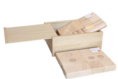 Baukasten mit Bauklötze (alle 3 Lagen) im SET